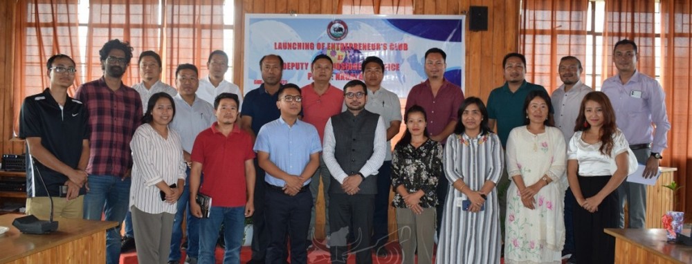 District Administration Peren organised a launching programme of the Entrepreneur’s Club at DC's Conference Hall, Peren on May 1. (DIPR Photo)